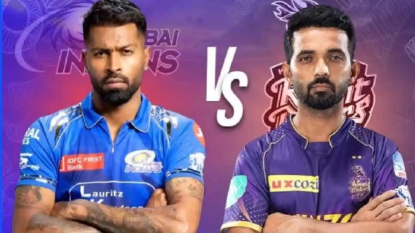 आईपीएल 2026 : मुंबई इंडियंस और कोलकाता नाइट राइडर्स के बीच आज मैच