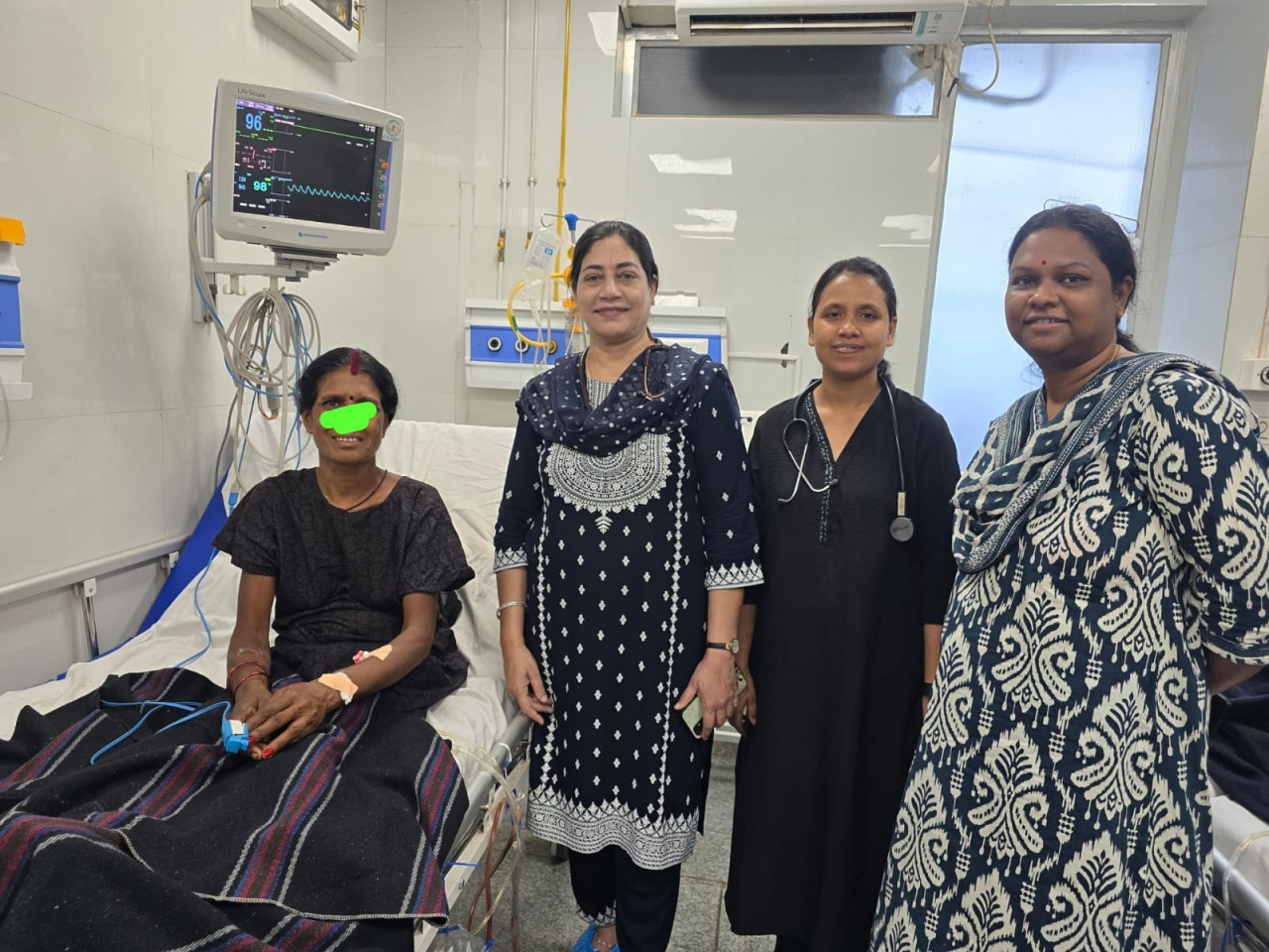 सिम्स के स्त्री रोग विभाग में दुर्लभ एवं अत्यंत जटिल सर्जरी सफल