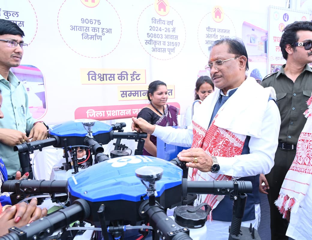 मुख्यमंत्री विष्णुदेव साय की पहल से जशपुर की महिलाएं बनेंगी ड्रोन दीदी