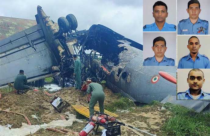 असम से बड़ी खबर: वायुसेना का AN-32 विमान क्रैश, देश के 5 वीर जवान शहीद
