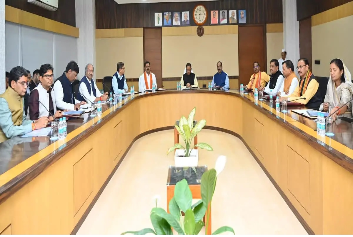 साय केबिनेट बैठक 9 जून को, लिए जाएंगे अहम निर्णय