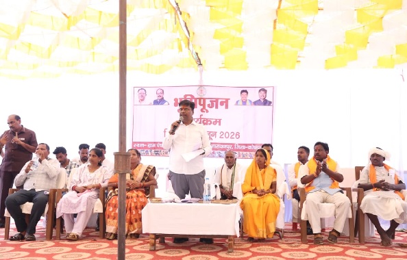 मर्दापाल क्षेत्र को मिली 8.63 करोड़ की विकास सौगात, सड़क और पुल निर्माण कार्यों का वन मंत्री केदार कश्यप ने किया भूमिपूजन