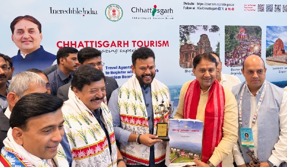 राष्ट्रीय पर्यटन मंच पर छत्तीसगढ़ की गूंज, देश-दुनिया के सामने खुली पर्यटन संभावनाओं की नई राह